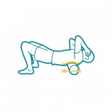 Ролик для пилатес Balanced Body White Roller 108-314, длина: 91 см