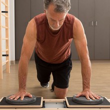 Вращающийся диск Balanced Body (без сопротивления) для тренажера CoreAlign, пара, диаметр: 23 см