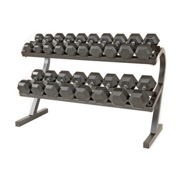 Подставка под гексагональные гантели Economy Dumbbell Rack (на 10 пар)