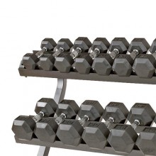 Подставка под гексагональные гантели Economy Dumbbell Rack (на 10 пар)