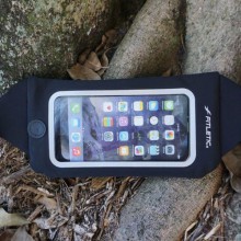 Беговая сумка на пояс Swipe (черный)