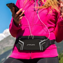 Беговая сумка на пояс Fitletic Blitz, черный