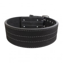 Пояс атлетический Grizzly Pro Weight Training, 10 см, черный, 2XL-3XL