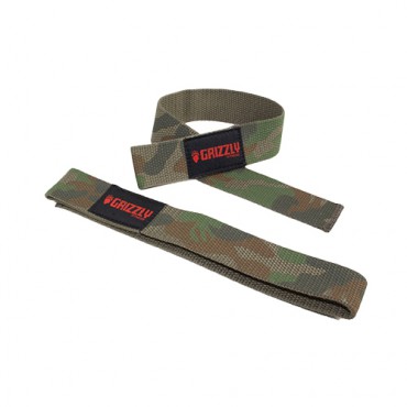 Ремни для тяги Grizzly Fitness 8610-81 (пара, полиэстр, хаки)