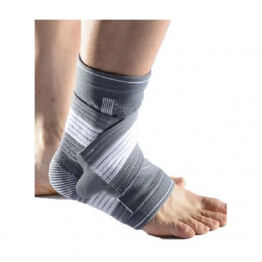 Суппорт голеностопа Gymstick ANKLE SUPPORT 1.0, б/р, серый