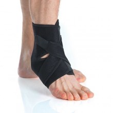 Суппорт голеностопа Gymstick ANKLE SUPPORT 2.0, б/р, черный