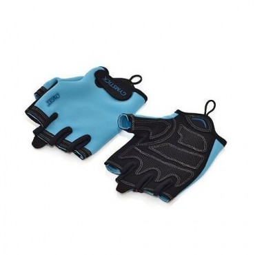 Перчатки атлетические GYMSTICK, синий-черный