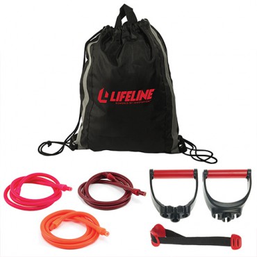 Набор амортизаторов Lifeline Resistance Training Kit PLUS, сопр. до 54 кг