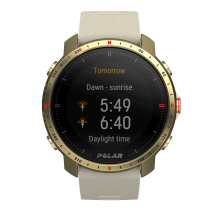 Часы для спорта на открытом воздухе Polar Grit X Pro, цвет: золото/шампанское