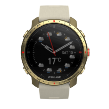 Часы для спорта на открытом воздухе Polar Grit X Pro, цвет: золото/шампанское