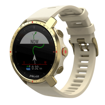 Часы для спорта на открытом воздухе Polar Grit X Pro, цвет: золото/шампанское