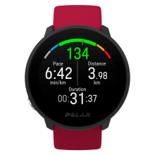 Часы для фитнеса Polar Unite, S/L, цвет: красный