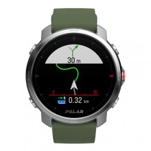 Часы для спорта на открытом воздухе Polar Grit X, цвет: зеленый