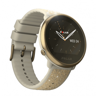 Часы для фитнеса Polar Ignite 2, золото/шампанское/кристалл, S-L