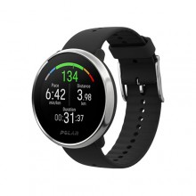 Часы с пульсометром на запястье и встроенным датчиком GPS Polar Ignite Black