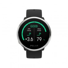 Часы с пульсометром на запястье и встроенным датчиком GPS Polar Ignite Black