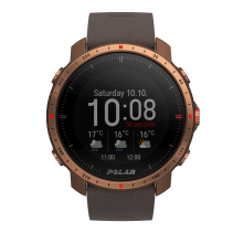 Часы для спорта на открытом воздухе Polar Grit X Pro, цвет: медный/коричневый