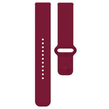 Ремешок с защелкой для часов POLAR IGNITE/UNITE 20MM RED S/L