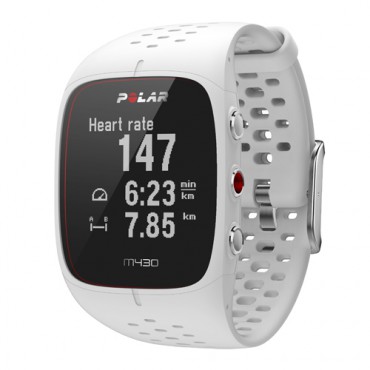 Часы для бега с GPS POLAR M430, цвет: белый