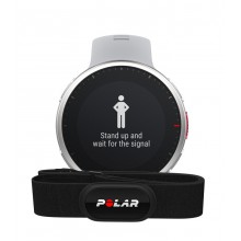 Мультиспортивные часы-пульсометр c GPS Polar VANTAGE V2 HR, серые-лайм