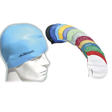 Шапочка для плавания силиконовая Sprint Silicone Swim Cap, 1 шт