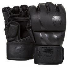 Перчатки для единоборств Venum Challenger MMA Gloves, черный/матовый