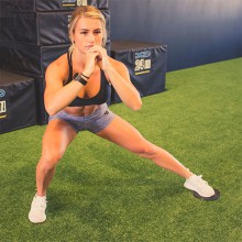 Диски скользящие с пластиковой основой XD Kevlar Ab Gliders