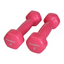 Гантели для аэробики в виниловой оболочке INEX IN/IVD-2, вес: 0,90 кг