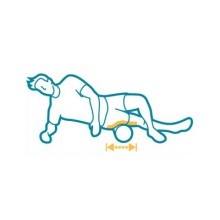 Ролик для пилатес Balanced Body Magic Swirlie Roller 105-032, длина: 91 см