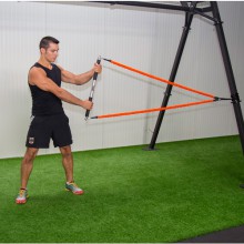 Тренажер с амортизатором Aerobis Blackthorn Elastic Trainer X2