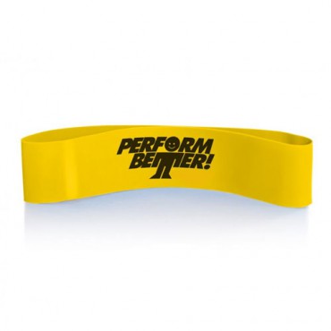 Амортизатор ленточный Perform Better Minibands 6540, цвет: желтый