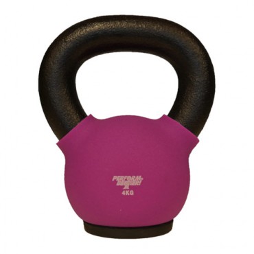 Обрезиненная гиря Perform Better Neoprene Kettlebell, вес: 4 кг