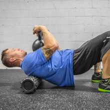 Массажный ролл RumbleRoller, длина: 79 см, жесткость: повышенная