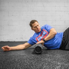 Массажный ролл RumbleRoller, длина: 79 см, жесткость: повышенная