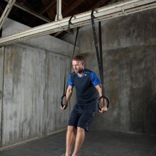 Гимнастические кольца с нейлоновыми ремнями First Place Rings