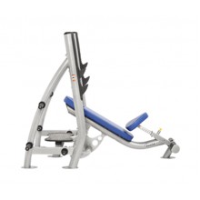 Олимпийская наклонная скамья с держателями дисков HOIST CF-3172