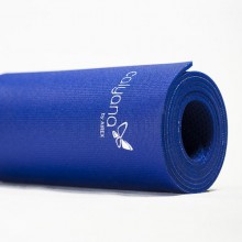 Коврик для йоги AIREX Yoga Calyana Prime Yoga Ocean blue, цвет: синий