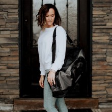 Чехол для коврика HUGGER-MUGGER Journey Yoga Mat Bag, серый