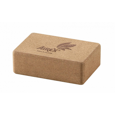 Блок для йоги AIREX Yoga ECO Cork Block natural cork, пробка