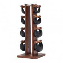 Набор гантелей с подставкой NOHrD Swing Turm, материал: ясень окр., общий вес: 26 кг