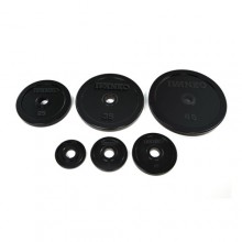 Oлимпийcкий диcк IVANKO RUBO-1,25KG, вес: 1,25 кг