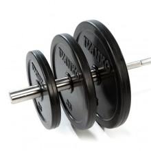 Oлимпийcкий диcк IVANKO RUBO-1,25KG, вес: 1,25 кг