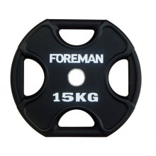 Диск X-Training уретановый FOREMAN FM/UPX-15KG-BK (15 кг)