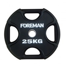 Диск X-Training уретановый FOREMAN FM/UPX-25KG-BK (25 кг)