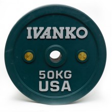 Олимпийский диск IVANKO OCB-5KG, вес: 5 кг