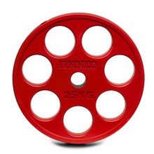 Олимпийский диск IVANKO ROEZH-25KG, вес: 25 кг