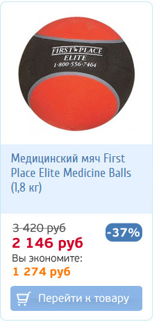 Медицинский мяч Perform Better