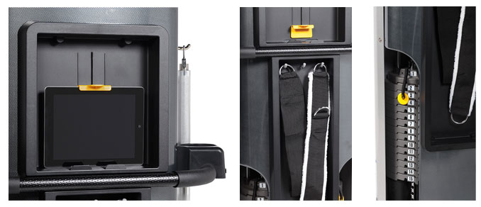 Держатель для айпада на тренажере